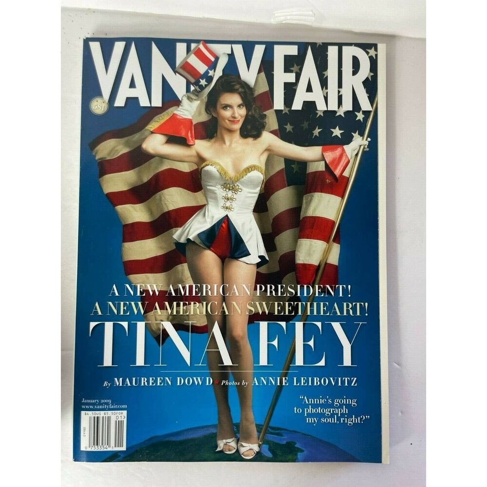 Vanity Fair Annie Leibovitz Tina Fey Magazine 2009 American Sweetheart Collect